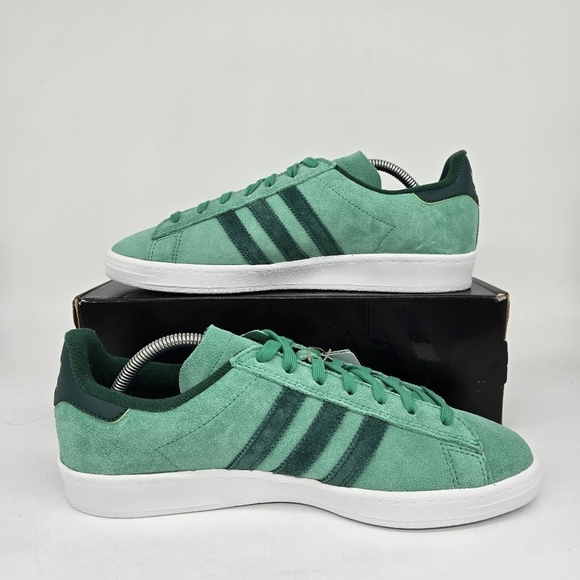 New Adidas Campus ADV \'Court Green\' Men\'s Skateboarding Shoes Size 11.5 main image 4
